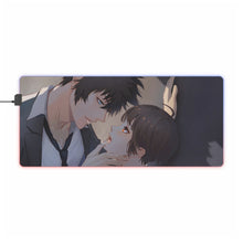 Load image into Gallery viewer, Psycho-Pass Akane Tsunemori RGB LED Mouse Pad (Desk Mat)
