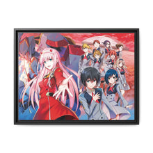 Load image into Gallery viewer, Anime Darling in the FranXXr Canvas Framed Art Print
