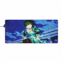 Load image into Gallery viewer, Izuku Midoriya RGB LED Mouse Pad (Desk Mat)
