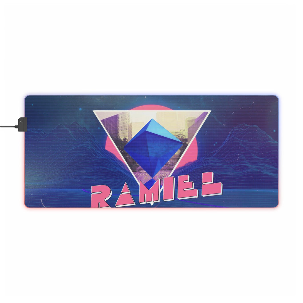 Neon Genesis Evangelion RGB LED Mouse Pad (Desk Mat)