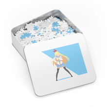 Load image into Gallery viewer, Chitoge Nisekoi Minimalist Jigsaw Puzzle
