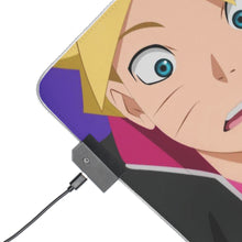 Load image into Gallery viewer, Himawari, Boruto, Kawaki and... interesting book RGB LED Mouse Pad (Desk Mat)
