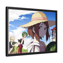 Load image into Gallery viewer, My Hero Academia Izuku Midoriya, Katsuki Bakugou Canvas Framed Art Print
