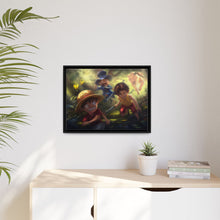 Load image into Gallery viewer, Luffy, Ace and Sabo Canvas Framed Art Print
