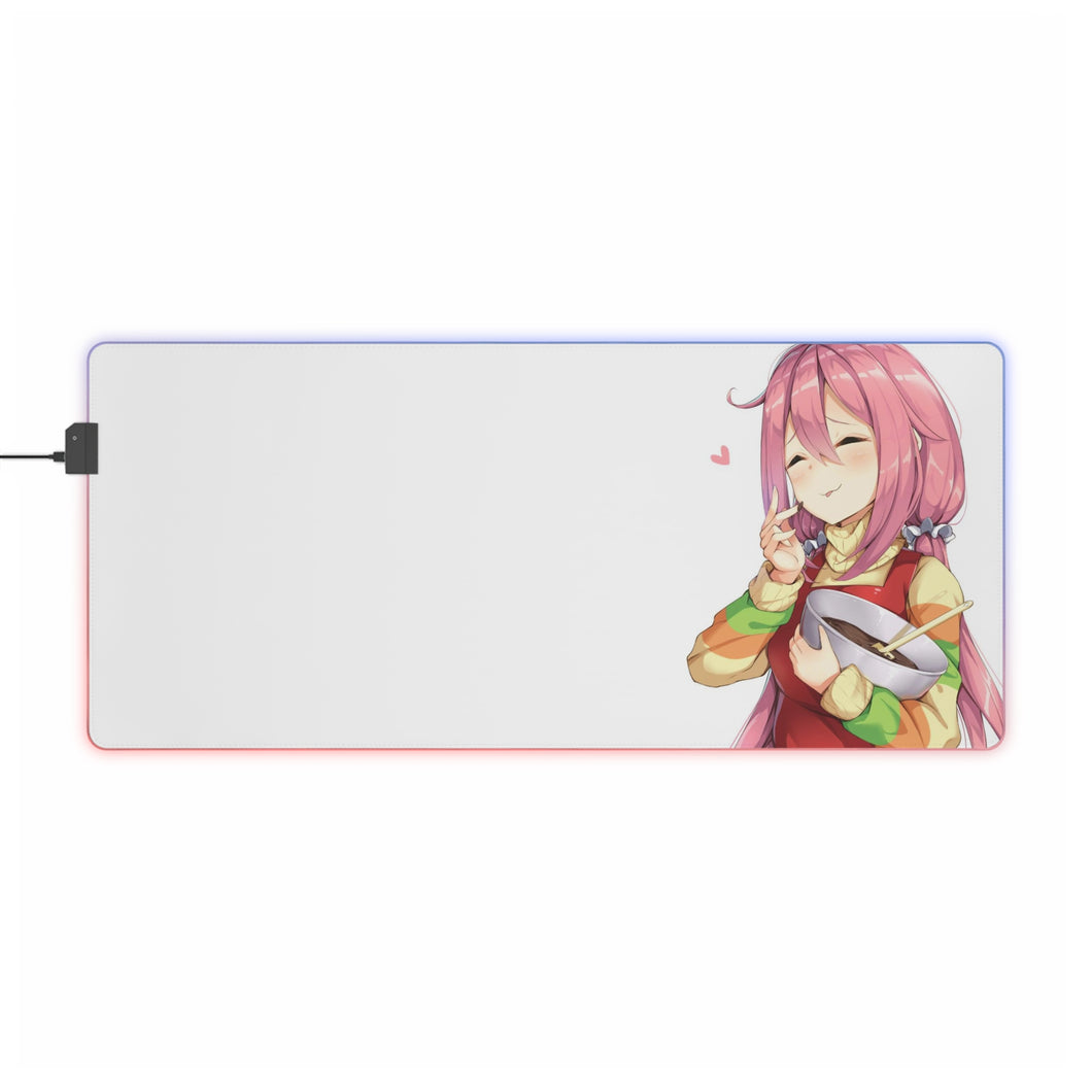 Laid-Back Camp RGB LED Mouse Pad (Desk Mat)