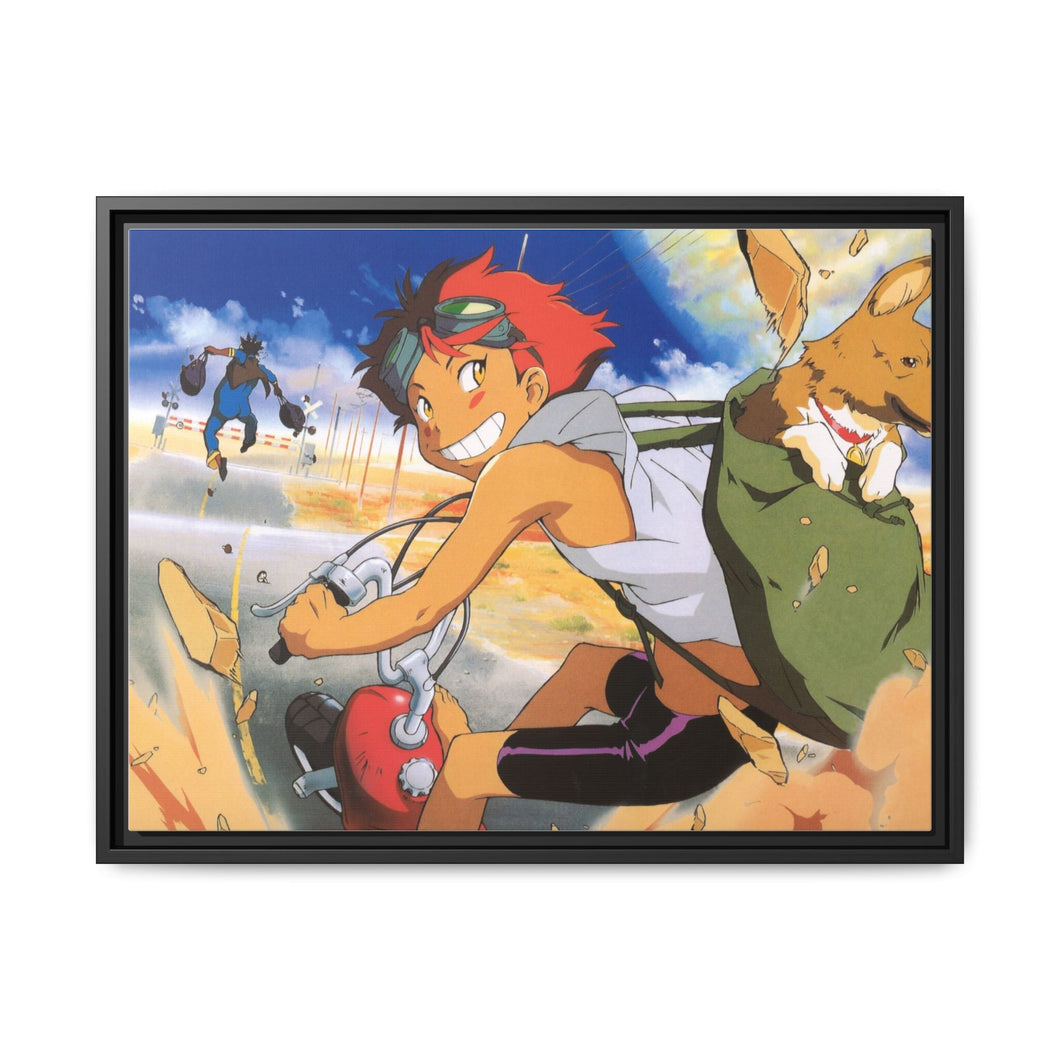 Cowboy Bebop Canvas Framed Art Print