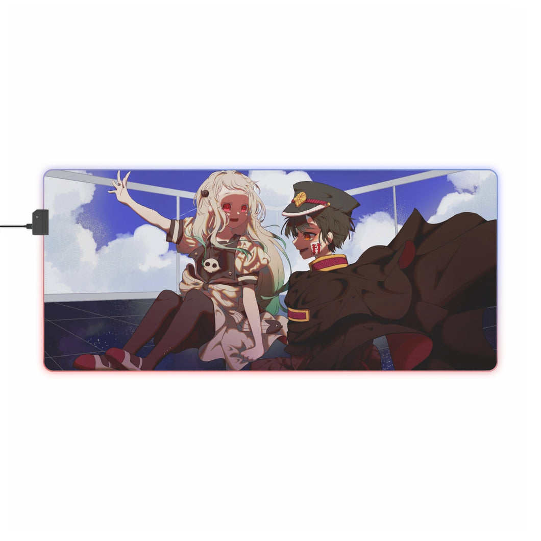 Jibaku Shounen Hanako-kun RGB LED Mouse Pad (Desk Mat)