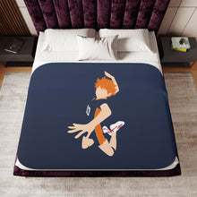 Load image into Gallery viewer, Shōyō Hinata Sherpa Blanket
