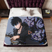 Load image into Gallery viewer, Anime Solo Leveling Sherpa Blanket
