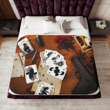 Load image into Gallery viewer, Anime Cowboy Bebop Sherpa Blanket
