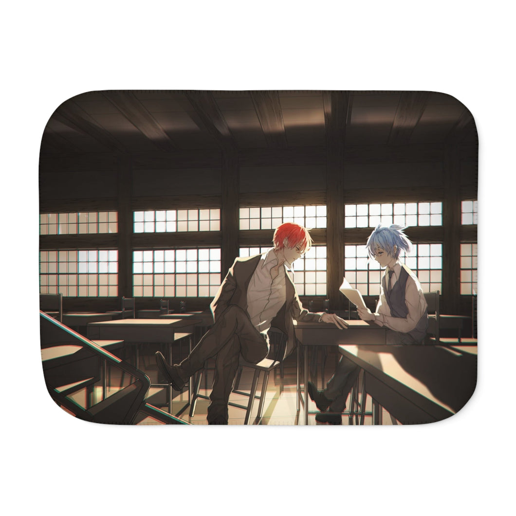 Karma and Nagisa Sherpa Blanket