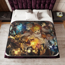 Load image into Gallery viewer, The Promised Neverland Ray, Norman, Emma, Phil, Gilda Sherpa Blanket
