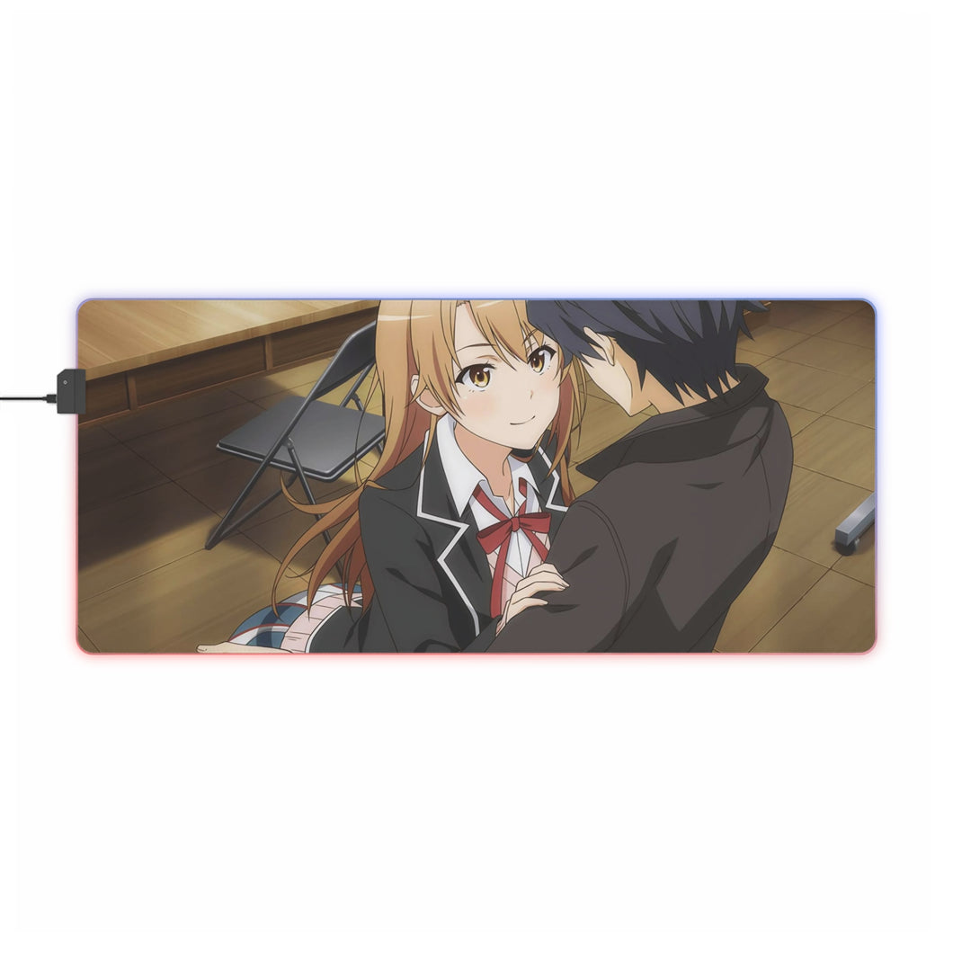 My Teen Romantic Comedy SNAFU Hachiman Hikigaya RGB LED Mouse Pad (Desk Mat)