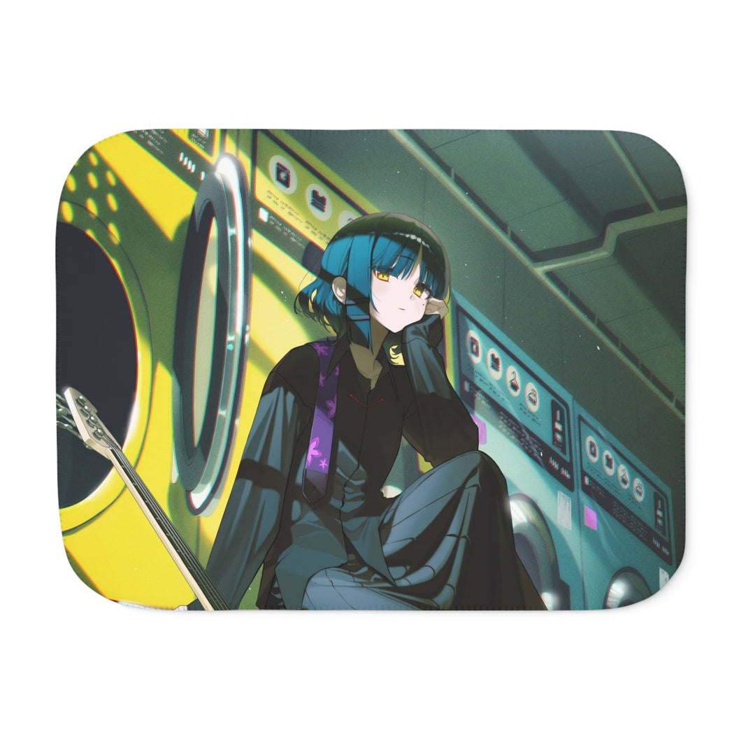 Ryou Yamada Sherpa Blanket