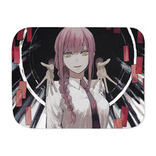Load image into Gallery viewer, Anime Chainsaw Man Sherpa Blanket
