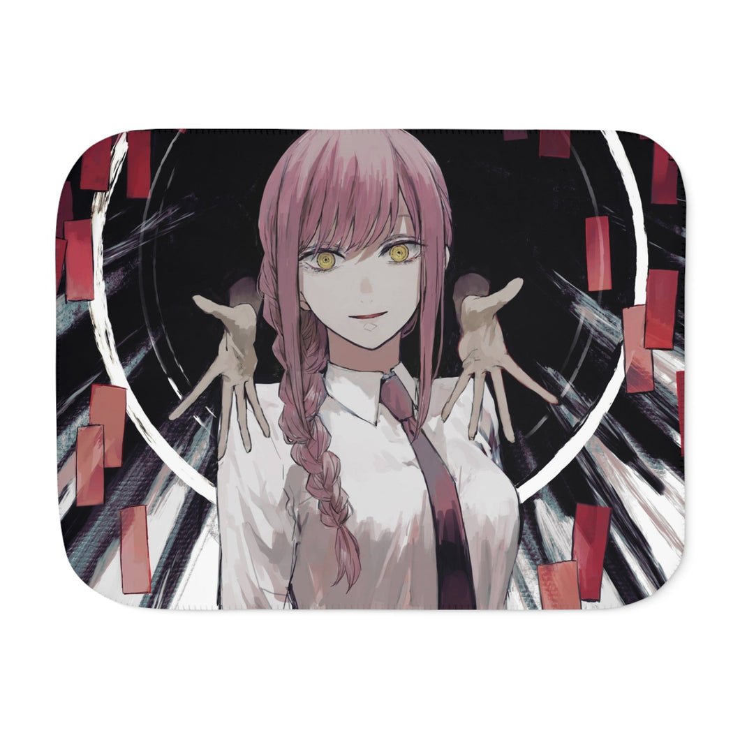 Anime Chainsaw Man Sherpa Blanket