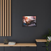 Load image into Gallery viewer, Makise Kurisu Canvas Framed Art Print
