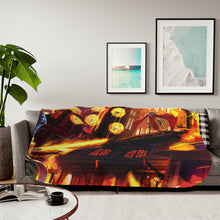 Load image into Gallery viewer, Saber x Gilgamesh Sherpa Blanket
