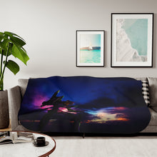 Load image into Gallery viewer, Anime Neon Genesis Evangelion Sherpa Blanket
