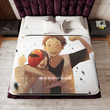 Load image into Gallery viewer, Anime ERASED Sherpa Blanket
