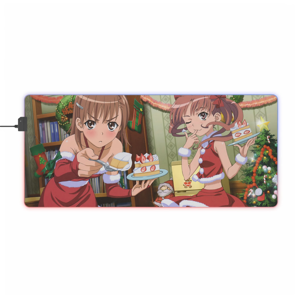 Toaru Kagaku no Railgun S RGB LED Mouse Pad (Desk Mat)