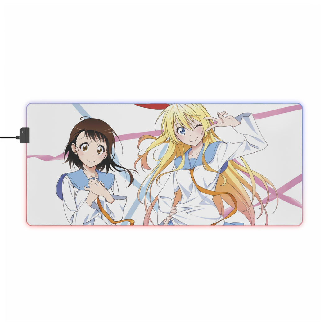 Nisekoi Chitoge Kirisaki, Kosaki Onodera RGB LED Mouse Pad (Desk Mat)