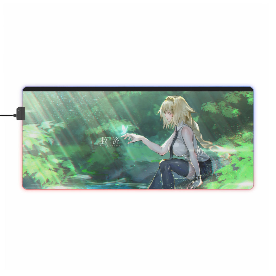 Fate/Apocrypha Ruler RGB LED Mouse Pad (Desk Mat)
