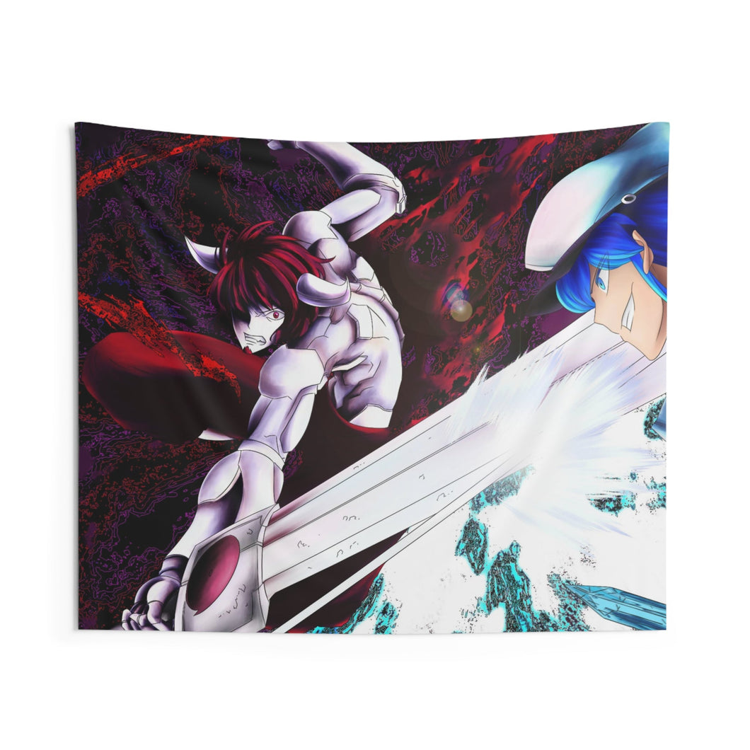 Susanoo Vs Esdeath Indoor Wall Tapestry