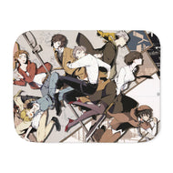 Bungou Stray Dogs Osamu Dazai, Atsushi Nakajima, Ranpo Edogawa, Akiko Yosano, Doppo Kunikida Sherpa Blanket