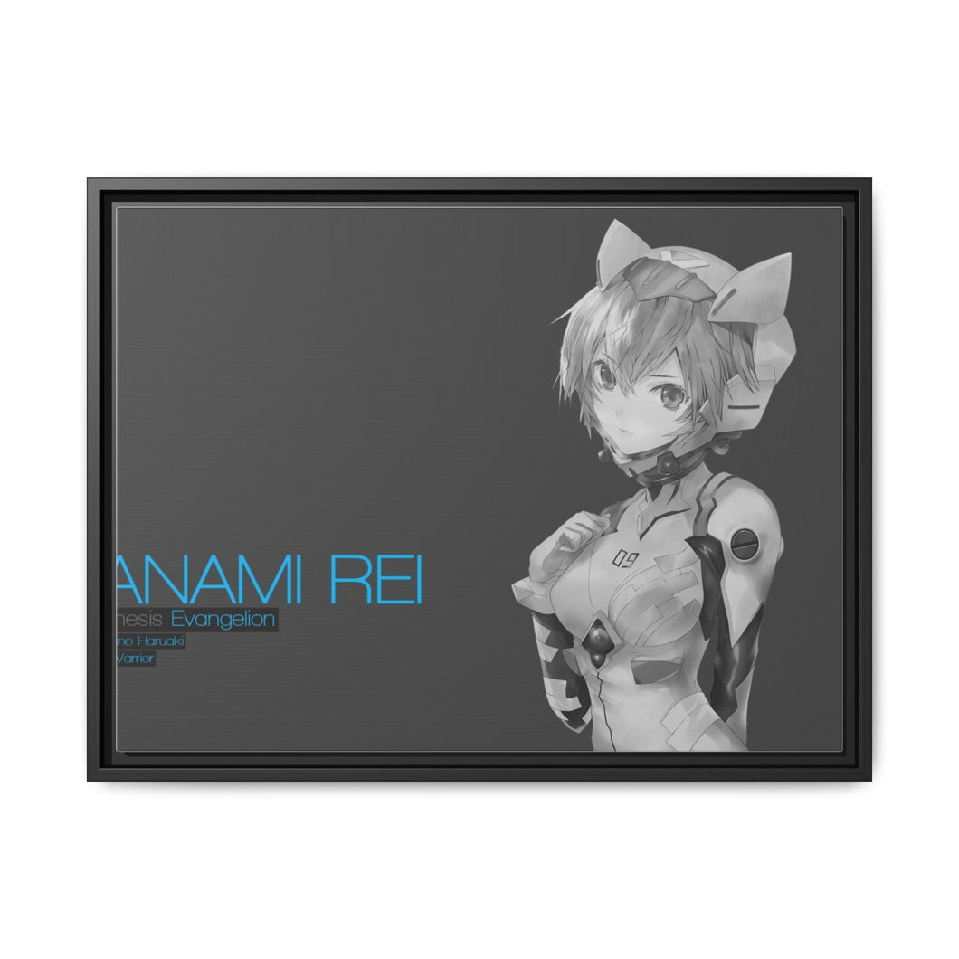 Anime Neon Genesis Evangelion Canvas Framed Art Print
