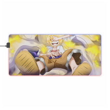 Load image into Gallery viewer, One Piece Monkey D. Luffy RGB LED Mouse Pad (Desk Mat)
