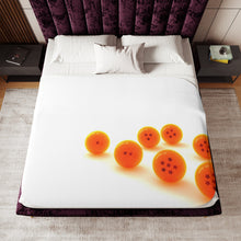 Load image into Gallery viewer, Seven Dragon Balls Sherpa Blanket
