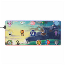 Load image into Gallery viewer, Girls und Panzer RGB LED Mouse Pad (Desk Mat)
