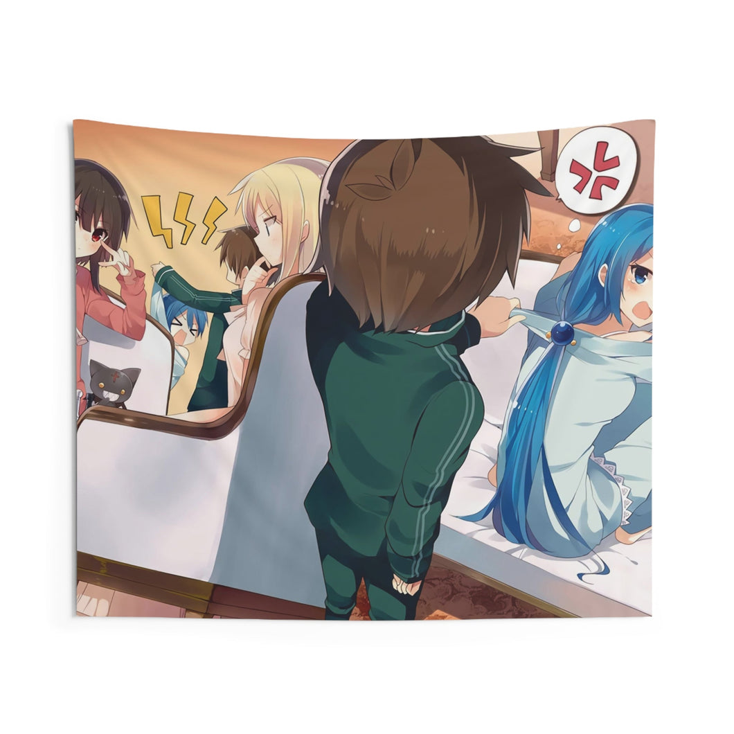 KonoSuba - God’s blessing on this wonderful world!! Indoor Wall Tapestry