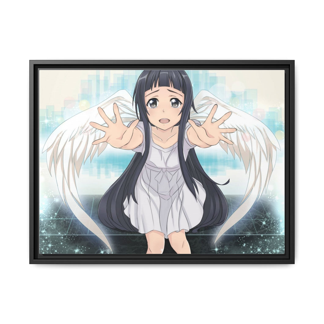 Yui Canvas Framed Art Print