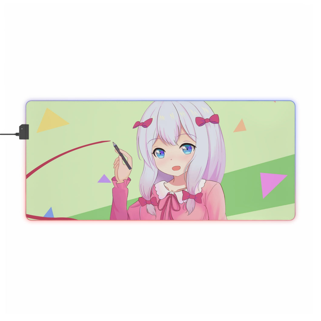 EroManga-Sensei RGB LED Mouse Pad (Desk Mat)