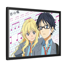 Load image into Gallery viewer, Anime Your Lie in April Canvas Framed Art Print
