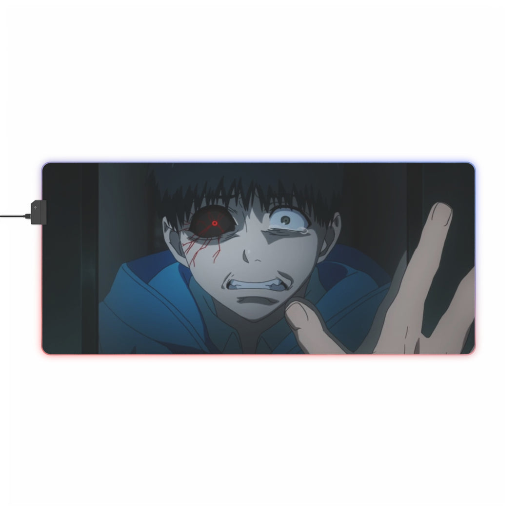 Tokyo Ghoul Ken Kaneki RGB LED Mouse Pad (Desk Mat)