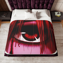 Load image into Gallery viewer, Elfen Lied Sherpa Blanket
