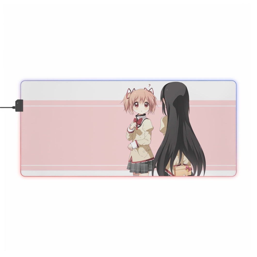 Puella Magi Madoka Magica RGB LED Mouse Pad (Desk Mat)