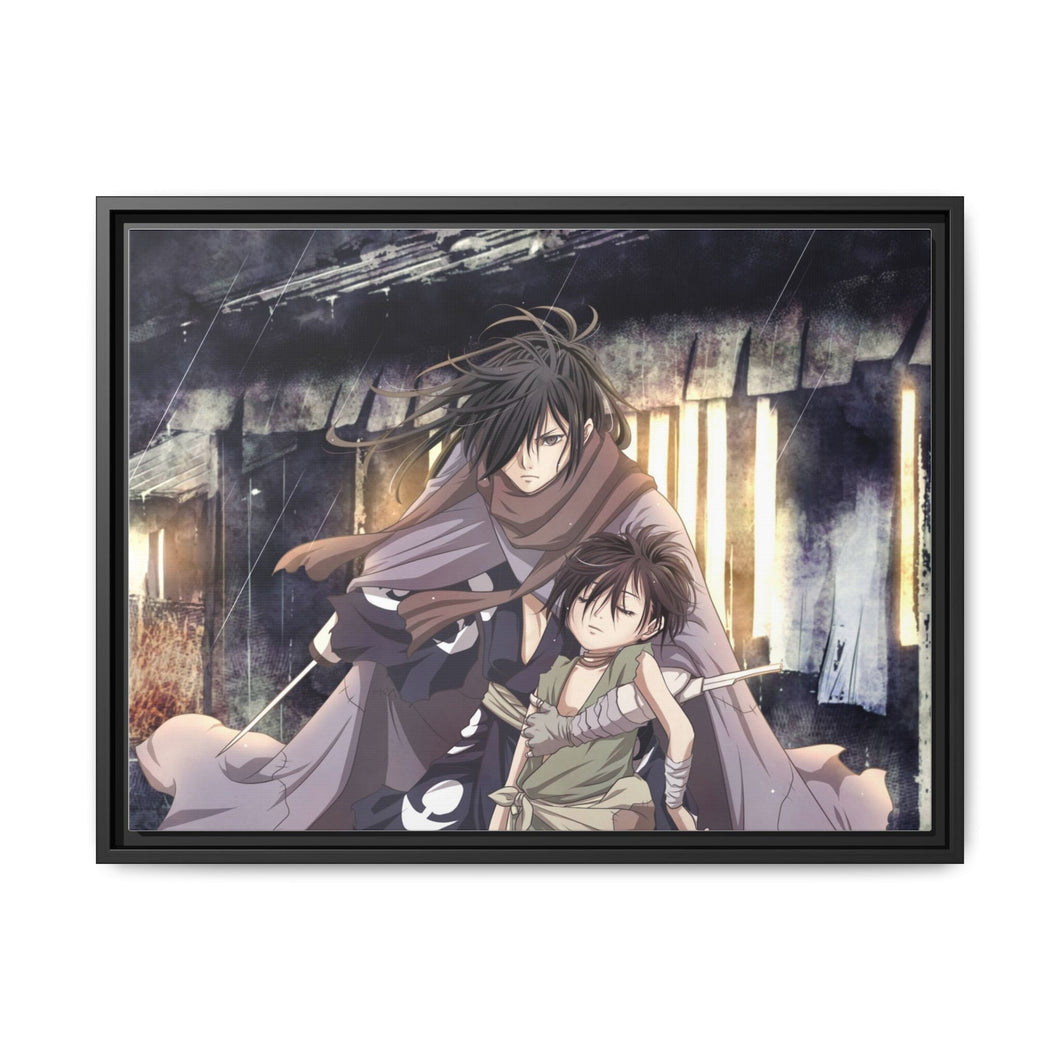 Dororo Hyakkimaru, Dororo, Dororo Canvas Framed Art Print