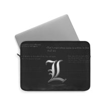 Load image into Gallery viewer, Anime Death Note Laptop Sleeve
