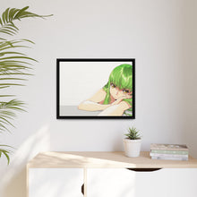 Load image into Gallery viewer, Pondering C.C. Canvas Framed Art Print
