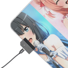 Load image into Gallery viewer, My Teen Romantic Comedy SNAFU Yukino Yukinoshita, Yui Yuigahama, Komachi Hikigaya RGB LED Mouse Pad (Desk Mat)

