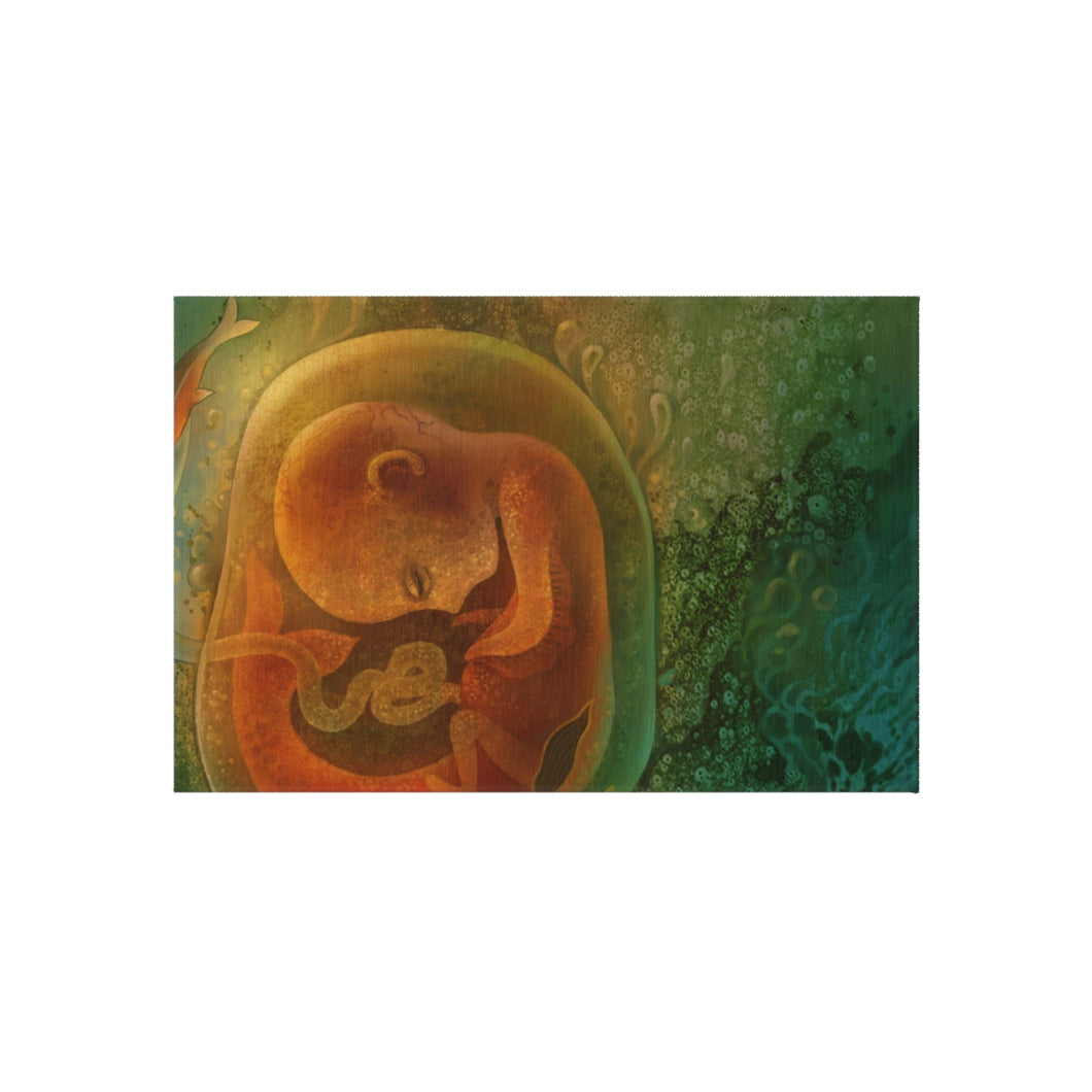 Big Fish & Begonia Rug