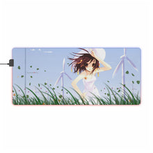 Load image into Gallery viewer, The Melancholy Of Haruhi Suzumiya RGB LED Mouse Pad (Desk Mat)
