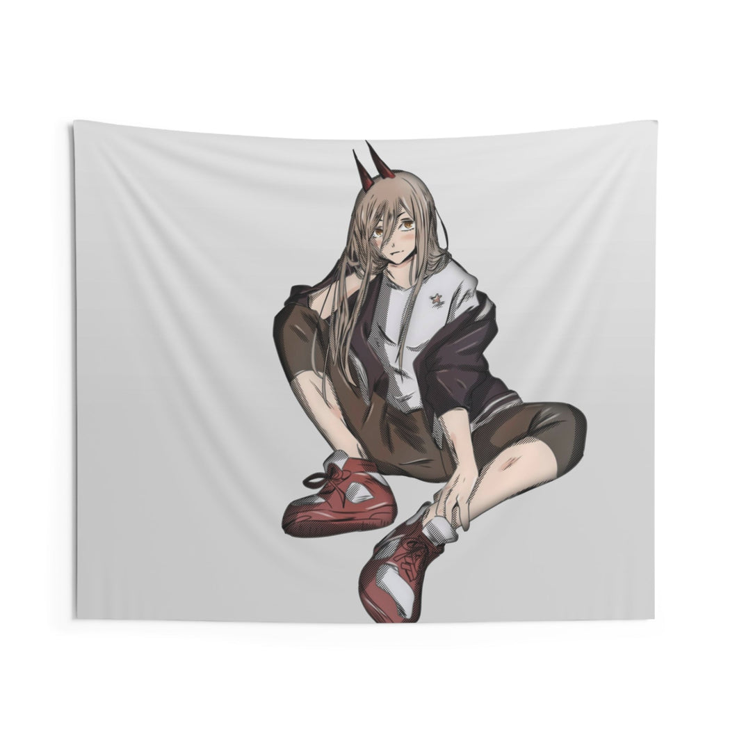 The Tamed Devil Indoor Wall Tapestry