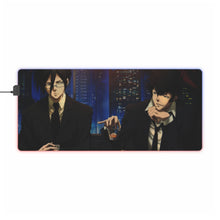 Load image into Gallery viewer, Psycho-Pass Nobuchika Ginoza RGB LED Mouse Pad (Desk Mat)
