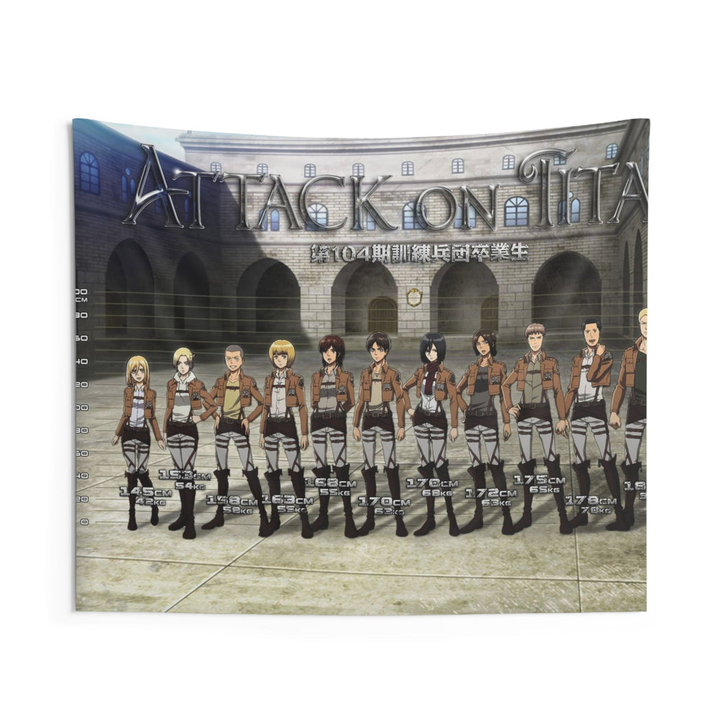Anime Attack On Titan Indoor Wall Tapestry
