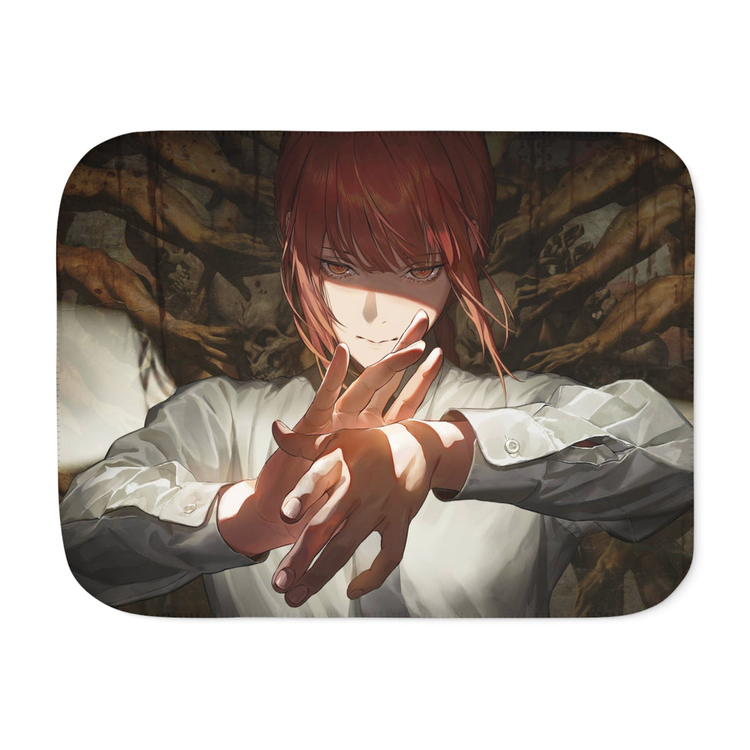 Anime Chainsaw Man Sherpa Blanket